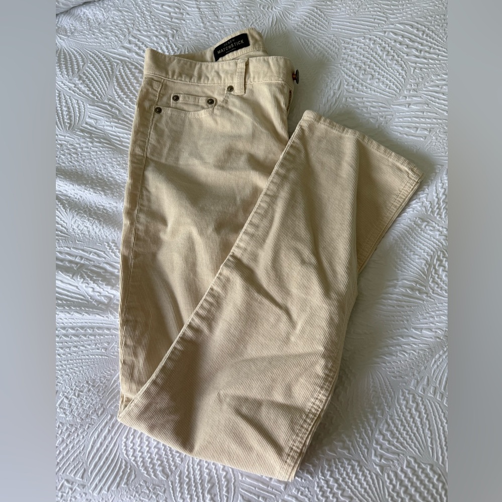J. Crew Women’s Cream Corduroy Pants